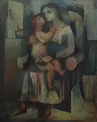 Obra de titulada MUJER Y NIO