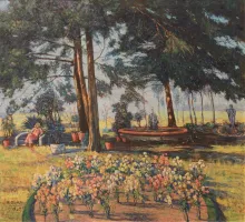 Obra de titulada PARQUE CON ROSEDAL