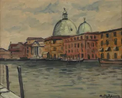 Obra de titulada PAISAJE DE VENECIA